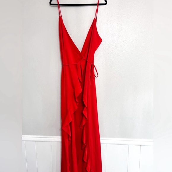 NWT REVOLVE Privacy Please Red Formal Gown - Picture 3 of 7